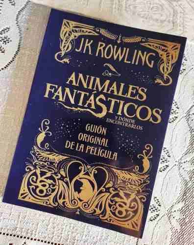 Animales Fantásticos Jk Rowling Harry Potter Libro
