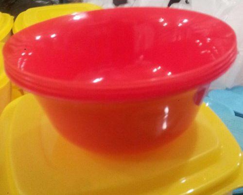 Envases Plásticos Potes Taza Lavable Para Sopa Por Docena