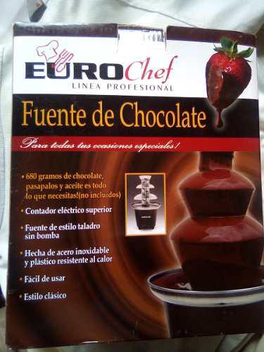 Fuente De Chocolate Como Nueva Y Barata