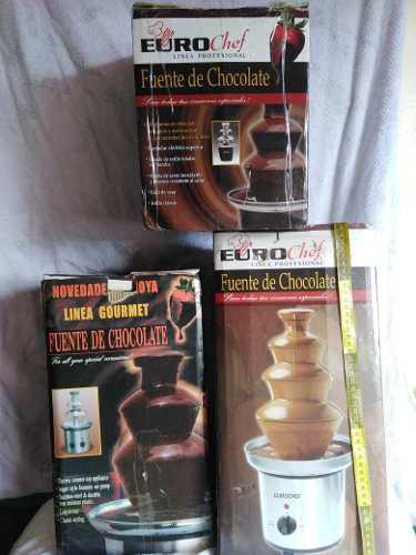 Fuente De Chocolate Eurochef, 4niveles Nueva