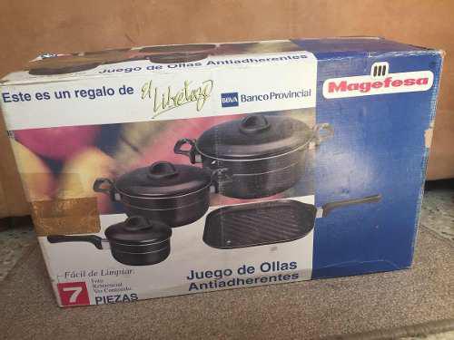 Juego De Ollas Magefesa 7 Piezas