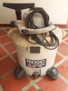 Aspiradora Marca Rigid De 60 Litros / 95verde