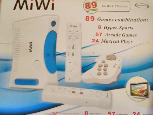 Consola Miwi 89 Juegos