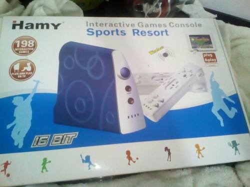 Consola Wireless Hamy Sport 198 Juegos Incluido