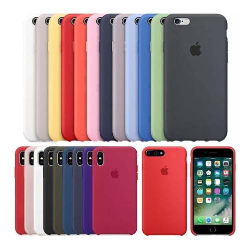 Forro Case Cover Silicone iPhone 5 5s 6 6 Plus 6s Plus 7 8