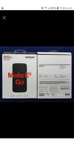 Motorola Moto E5 Play Go Bloq Verizon