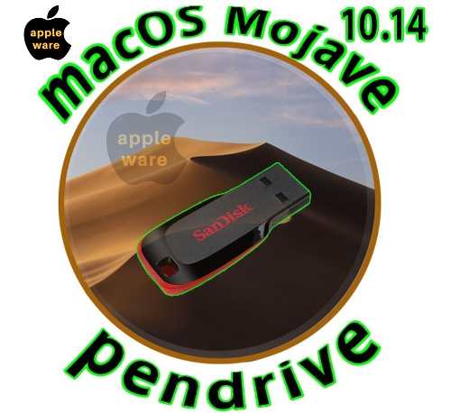 Pendrive Apple Macos Mojave  Macbook Air