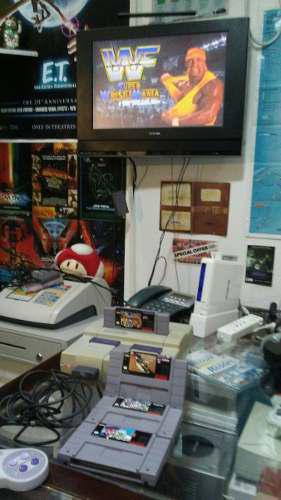 Super Nintendo Original + 1 Control + 2 Juegos