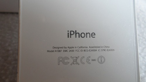 Telefono Celular iPhone 4s Modelo A Color Blanco