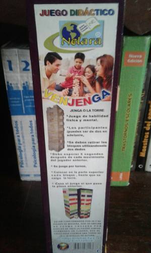 Jenga De Madera (8 Verdes Al Cambio Del Dia)