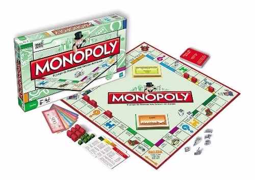 Monopolio Monopoly Juego De Mesa Familiar Original Hasbro