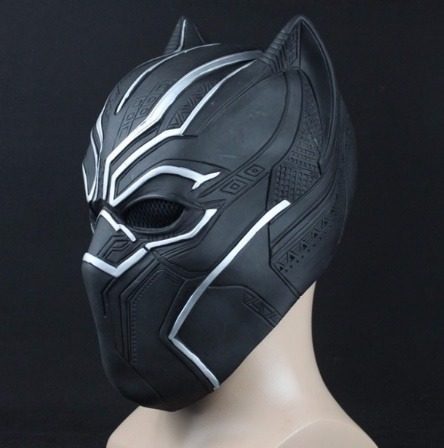 Máscara De Black Panther O Pantera Negra Halloween