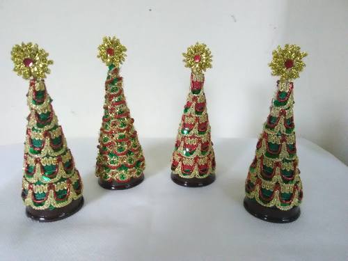 Arbolitos De Navidad Centro De Mesa