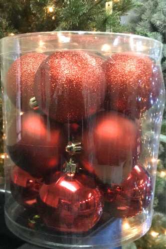 Bambalinas Plásticas Decorativas Para Árboles De Navidad
