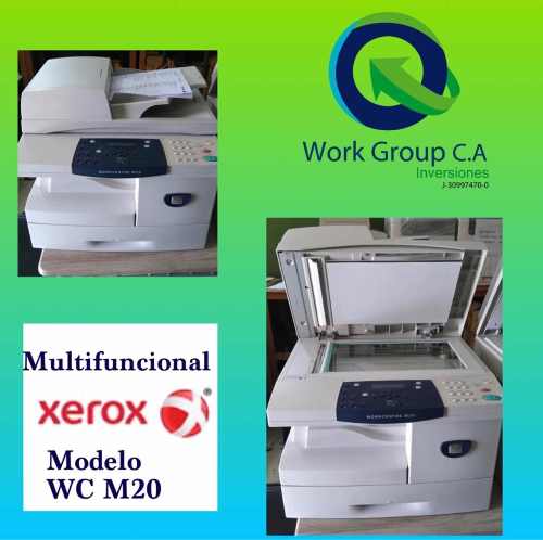 Fotocopiadora Multifuncional Xerox Wc-m-20.