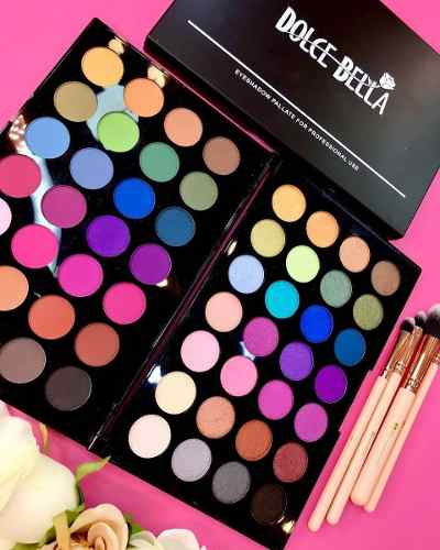 Paleta De Sombras Dolce Bella De 56 Tonos Leer Descripción