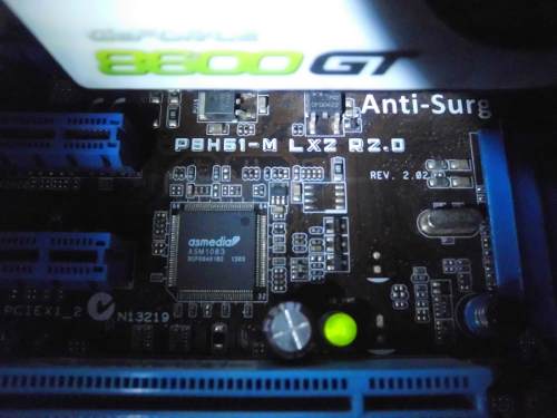 Placa Madre Asus Pbh61-m Lx2 R2.0