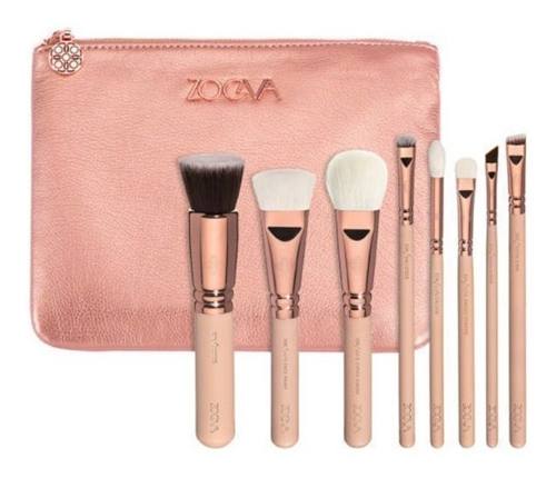 Set Zoeva De 8 Brochas Profesionales