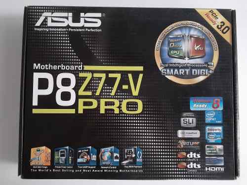 Tarjeta Madre Asus P8z77-vpro Con Procesador Intel I