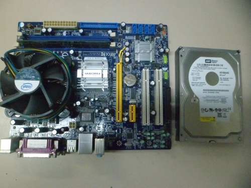 Tarjeta Madre Foxconn 45cmx+dual Core 2.4+1gb Ram+ Disco 160