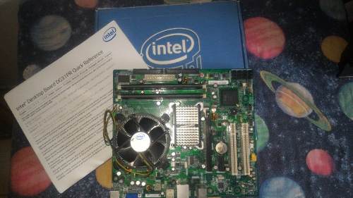 Tarjeta Madre Intel Dg31pr Con Procesador Intel Core 2 Duo