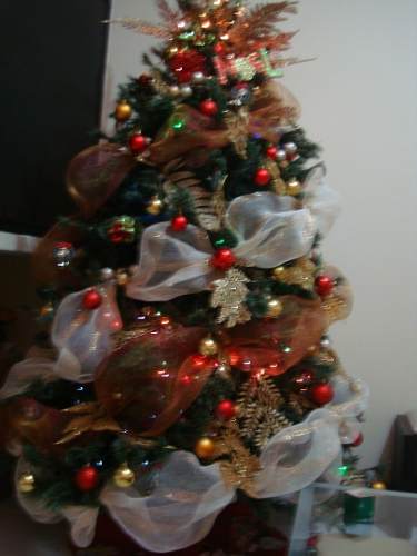 Árbol De Navidad 2.10 Mtrs. (usado)