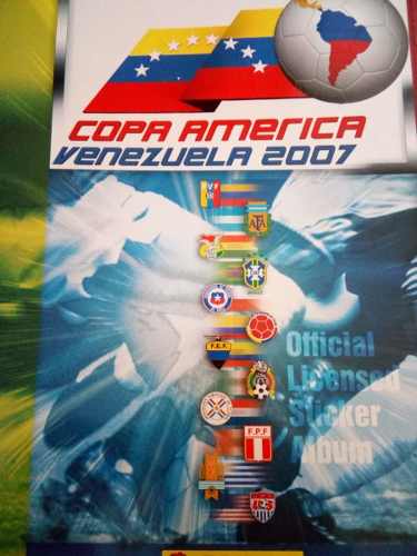 Album Panini Copa América  Lleno