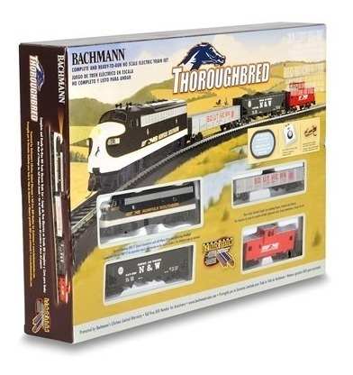 Bachmann Ho-scale Thoroughbred Train Set