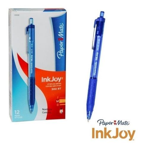 Bolígrafo Paper Mate Inkjoy 300 Rt Azul. Oferta!!!