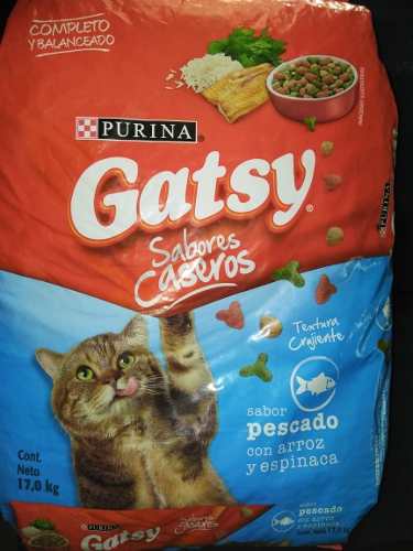 Gatarina Gatsy Saco 17 Kilos, Purina. 47 Verdes.