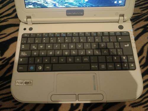 Mini Laptop C.a.n.a.i.m.a Letras R.o.j.a.s