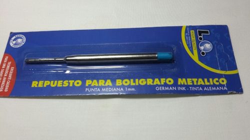 Respuesto Para Boligrafo Parker Jotter Color Azul