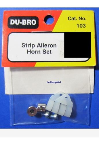 Strip Aileron Horn Set Ref 103 Dubro. 5 Vrdes