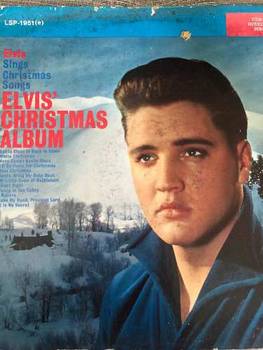 Vendo Long Play Elvis Christmas Album