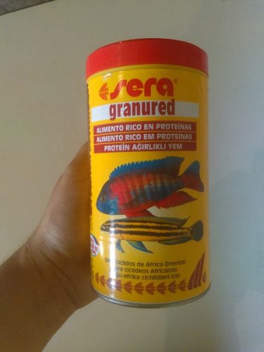 Alimento Para Peces Ciclidos Sera Granured