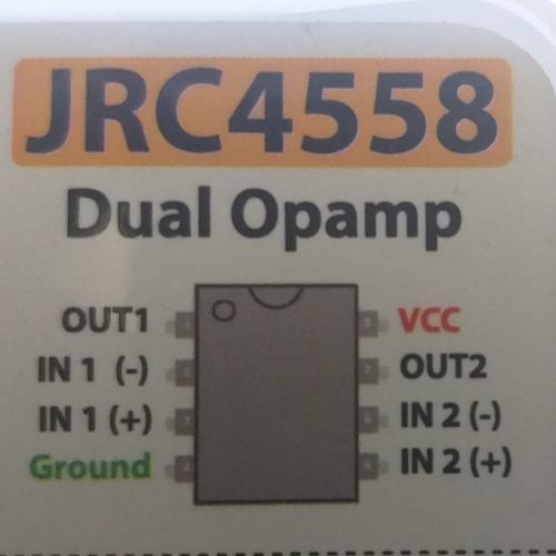Amplificador Operacional Dual Jrc - Dual Opamp