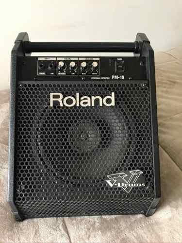 Amplificador Roland Pm10 Especial Para V-drums Excelente