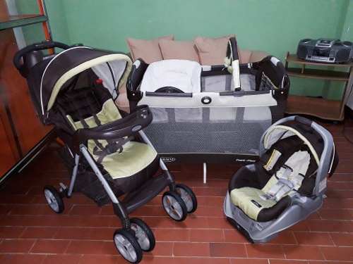 Combo Graco Unisex Como Nuevo Impecable