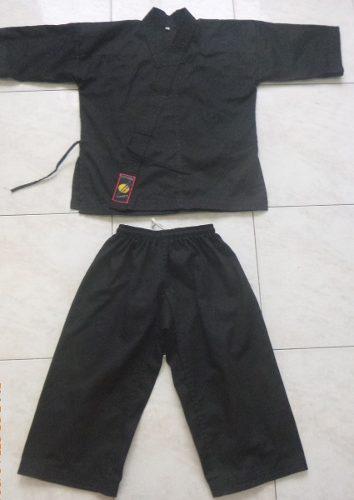 Kimono Karategui Negro Para Karate, Etc