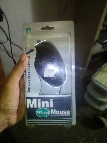 Mini Mouse De Bolita Y Puerto Usb Nuevo De Paquete