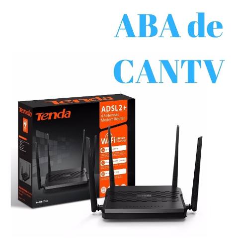 Modem Router Ads2+ Cantv Tenda  Antenas Tienda Fisica