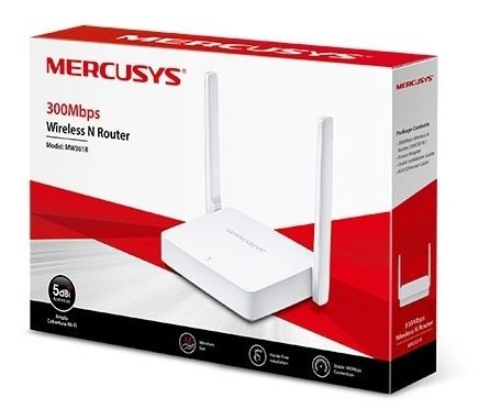 Router Inalámbrico N Mw301r 300mbps 2 Antenas Mercusys