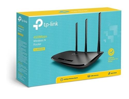 Router Tp-link Wr 940n Wifi 3 Antenas 450mbps Nuevo.!
