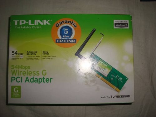 Tarjeta De Red Wifi Pci Tp Link Wn350gd