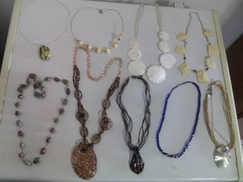 Bisuteria, Collares, Pulseras Y Anillos Varios