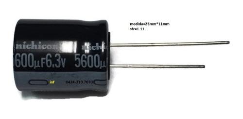 Condensador Electrolitico 5600uf/6,3v Para Deco