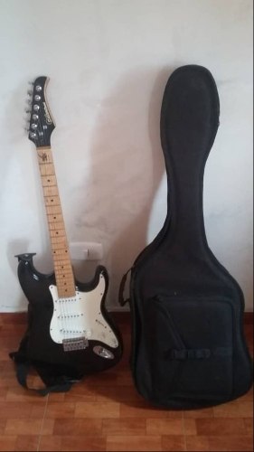 Guitarra Eléctrica Con Amplificador Y Estuche