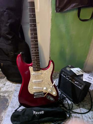 Guitarra Electrica Fender Startcaster Casi Nueva 0 Detalles