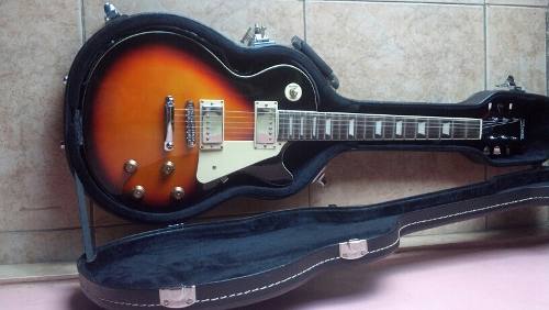 Guitarra Electrica Tipo Les Paul-140vds Con Hardcase