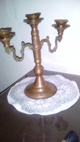 Lámparas De Mesa Y Candelabros Antiguos